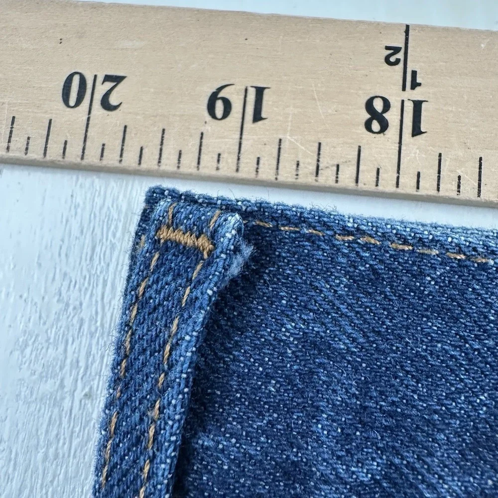 Vintage Lee Riders Jeans Mens Fits 39x32 Medium Blue Denim Union‎ Made In USA